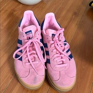 Adidas Pink and Blue Casual Shoes